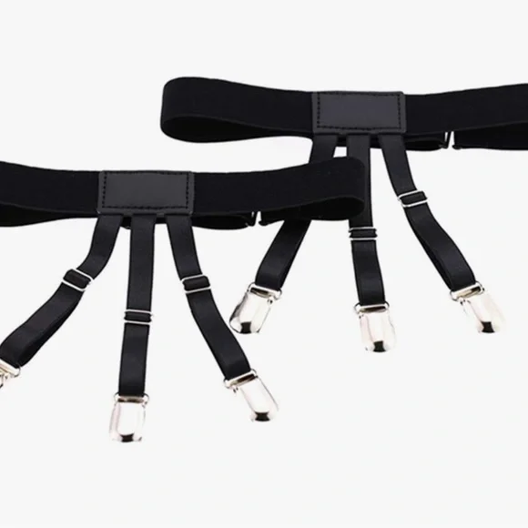 Shirt stays - one pair (2 stays) Adjustable Shirt Holders - Picture 1 of 4